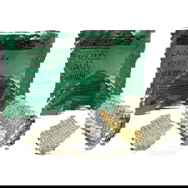 Emergency Trauma Bandage, Fabric, 4